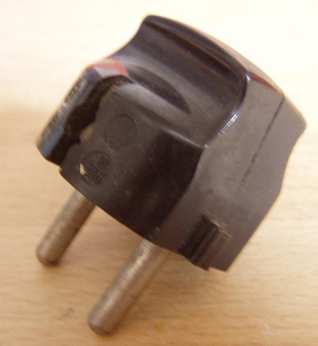 Alter stecker bakelit - alter,
