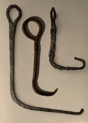 Seltener antiker haken - antiker,