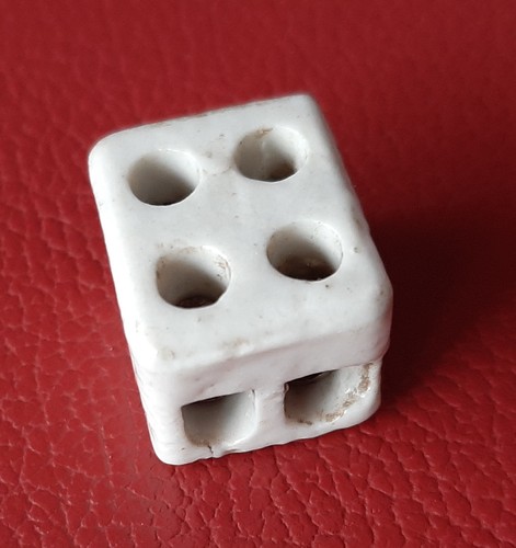 Antike alte lüsterklemme - lüsterklemme, aus
